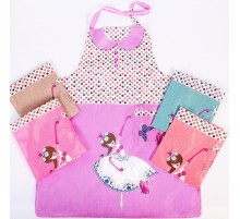 Фартук болоньевый плотный взрослый Балерина