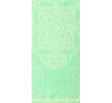 Махровое полотенце гладкокрашенное жаккардовое Орнамент 4967 вид 48