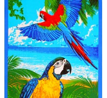 Вафельное полотенце банное 77х155 см 386-1 трт