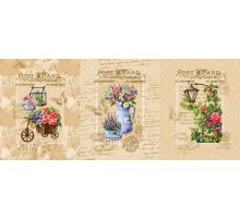 Полотенце из рогожки Купон 50х63 см 11307-1 ад