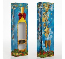 Подарочная коробка Бутылочка Ш-05 Р