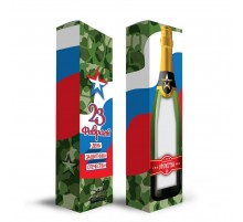 Подарочная коробка 23 Февраля Ш-10 Р