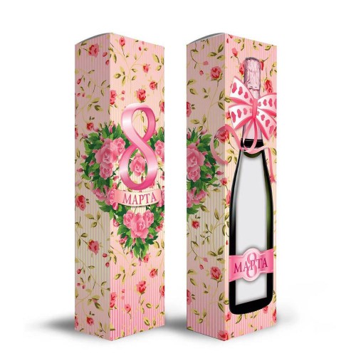 Коробка подарочная  Бутылочка, Ш-14 Р из Иваново