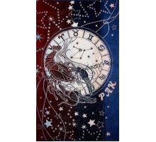 Полотенце махровое птк. жак. "4623, Рак"