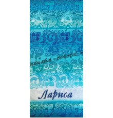 Полотенце махровое птк. жак. "3787-45, Лариса" М
