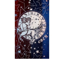 Полотенце махровое жаккардовое пестротканое Овен 7563