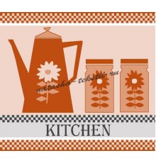 Салфетка пестротканая Кухня 3945