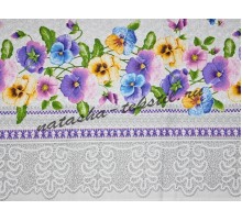 Скатерть из рогожки хлопок 100% Л-6