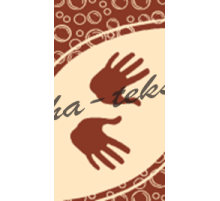 Полотенце махровое птк. жак. "3487, Ручки" М