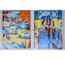 Набор вафельных полотенец Купон 50х63 см в пакете 3 штуки ВКП 209 остаток 1 штука