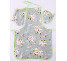 Набор рогожка НР16 - фартук, прихватка, варежка (10768-1 ад)