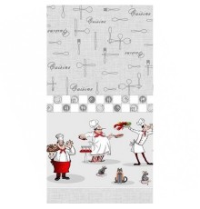 Полотенце из рогожки 40х75 см 30161-1 тк