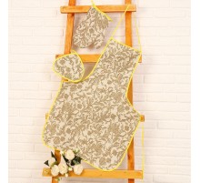 Набор рогожка - фартук, прихватка, варежка НР22