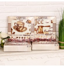 Полотенце махровое "Кофе с корицей" в коробке Р