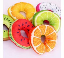 Подушка Фрукты дорожная