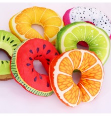 Подушка Фрукты дорожная