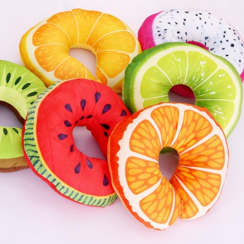 Подушка Фрукты дорожная из Иваново