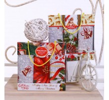 Набор полотенец рогожка 40х75 см в коробке 3 штуки ПР 11 тк