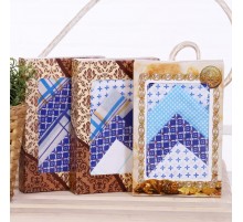 Набор носовых платков мужских Иваново в коробке