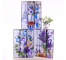 Набор вафельных полотенец Купон 50х63 см в коробке 3 штуки 12086-1 мк