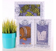 Набор вафельных полотенец Купон 50х63 см в шоколадке ВК 515 ад