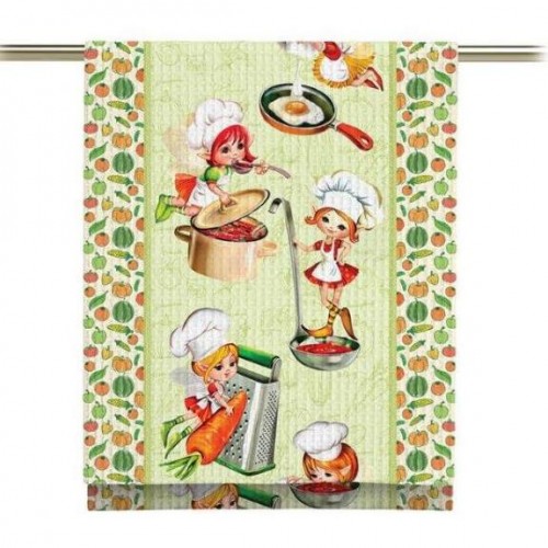 Вафельное полотенце Купон 50х63 см 5407-1 Тейково