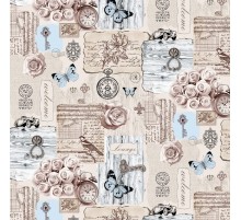 Скатерть из рогожки хлопок 100% 11537-1 ад