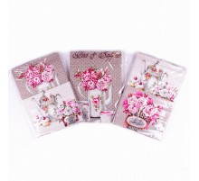 Набор полотенец рогожка Купон 50х63 см в пакете 3 штуки 10728-1 ад