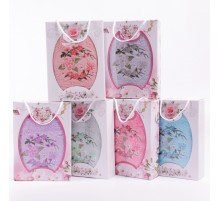 Набор махровых полотенец Цветочный венок в коробке Л Z-115, Y-115