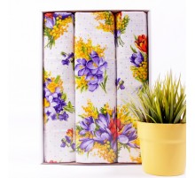 Набор вафельных полотенец Купон 50х63 см 3 штуки в коробке 5615 вид 1 Тейково