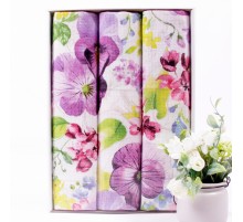 Набор вафельных полотенец Купон 50х63 см 3 штуки в коробке 30079-1 Тейково