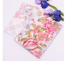 Набор вафельных полотенец Купон 50х63 см в пакете 3 штуки ВКП 568 т