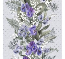 Салфетка дорожка на стол хлопковая Даваллия 35005 вид 1 тк