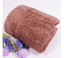 Плед велсофт Адванс-4 коричневый