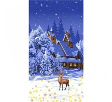 Полотенце из рогожки 40х75 см 29040-1 тк