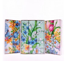 Набор вафельных полотенец Купон 50х63 см в коробке 3 штуки 10508-1 мк