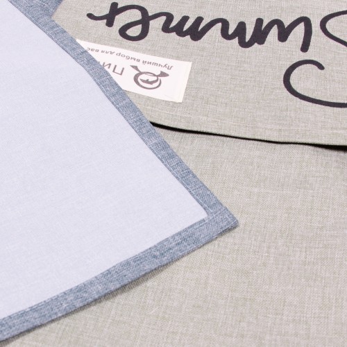 Фартук Болоневый плотный взрослый Ромашка Q666 из Иваново