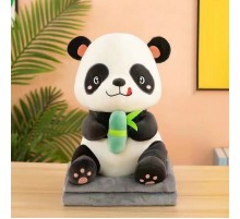 Плед сумка велсофт детский Игрушка Панда 5699-50