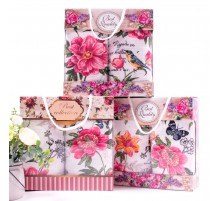 Набор вафельных полотенец 40х75 см 2 штуки в сумочке 35060-1 тк