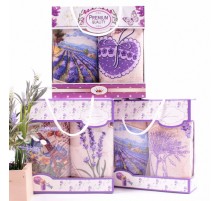 Набор вафельных полотенец 40х75 см 2 штуки в сумочке 30217-1 тк