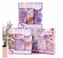 Набор вафельных полотенец 40х75 см 3 штуки в сумочке 30217-1 тк