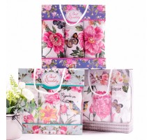 Набор вафельных полотенец 40х75 см 3 штуки в сумочке 35060-1 тк