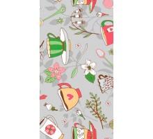 Полотенце из рогожки 40х75 см ПР143-3 бм