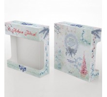 Подарочная коробка НГ ТС-Н-29 белая Р+Р