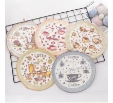 Полотенце микрофибра 002-200 круглое