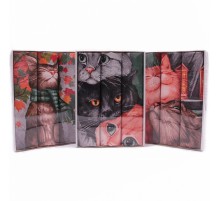 Набор полотенец рогожка Купон 50х63 см 3 штуки в коробке 29173-1 тк