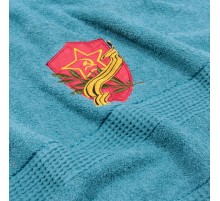 Полотенце махровое  23 февраля (БРАК, без маркировки, остаток 1 шт)