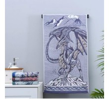 Полотенце хлопок Величественный дракон вид 4 КО