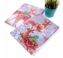 Набор полотенец рогожка Купон 50х63 см в пакете 3 штуки 12961-1 ад