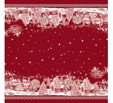 Салфетка-дорожка на стол хлопковая Магия праздника 29227-1 тк 